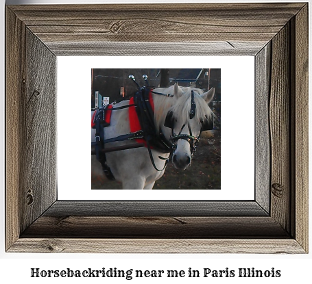 horseback riding near me in Paris, Illinois